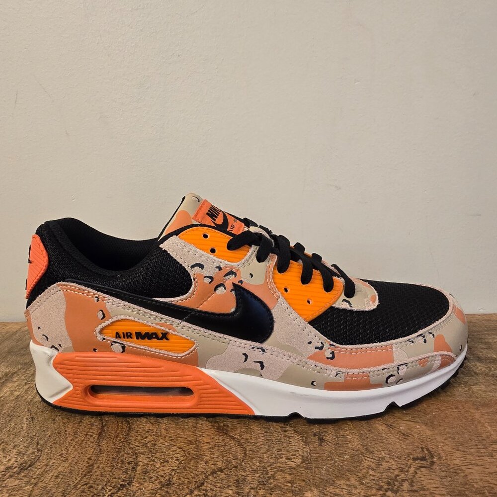 Nike Air Max 90 PRM Orange Camo Pack Men’s 13 NWOB - Picture 2 of 13